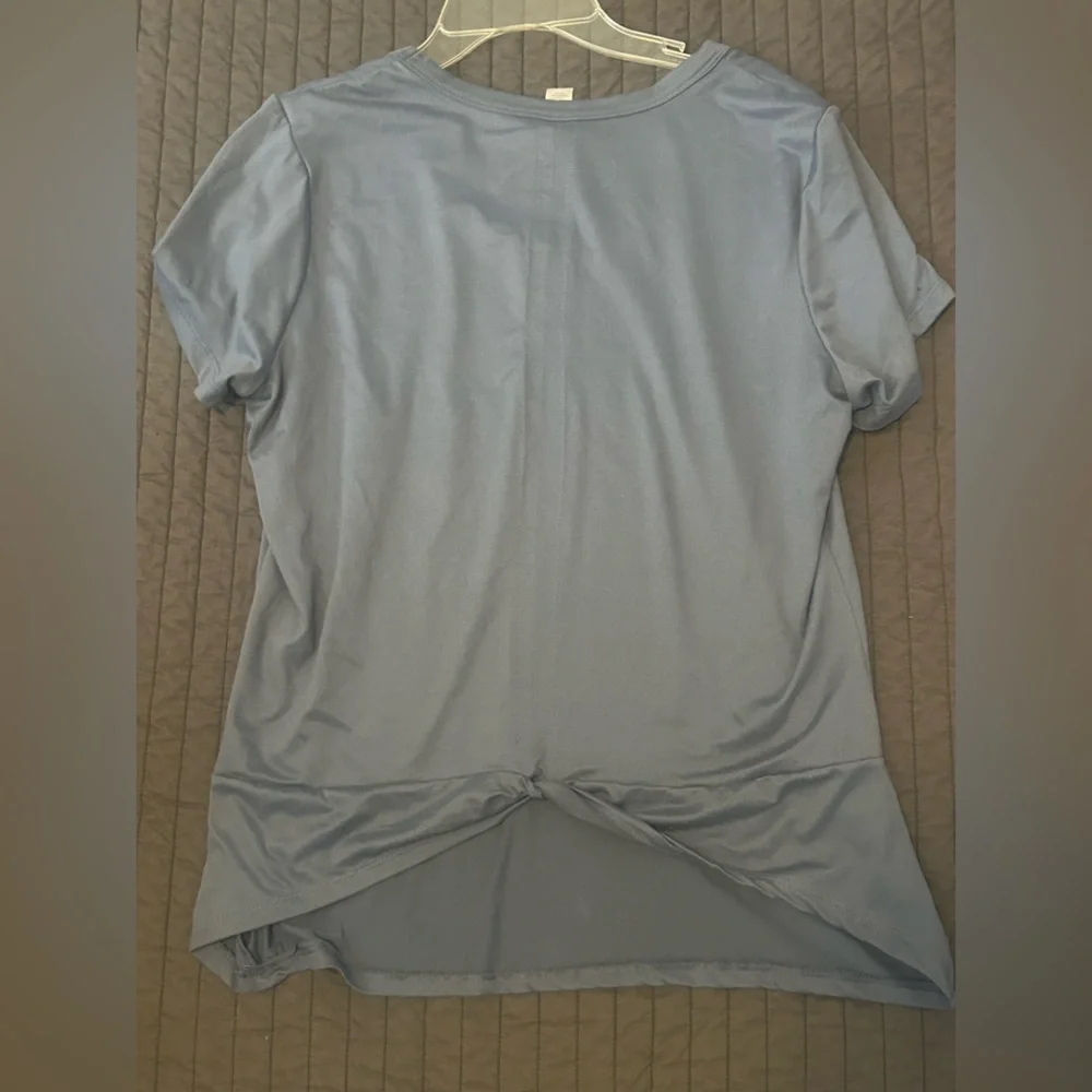 Women's Blue Marika Top - Picture 6 of 6